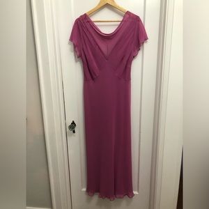 Absolutely stunning pink evening dress - perfect for weddings, prom or a party!